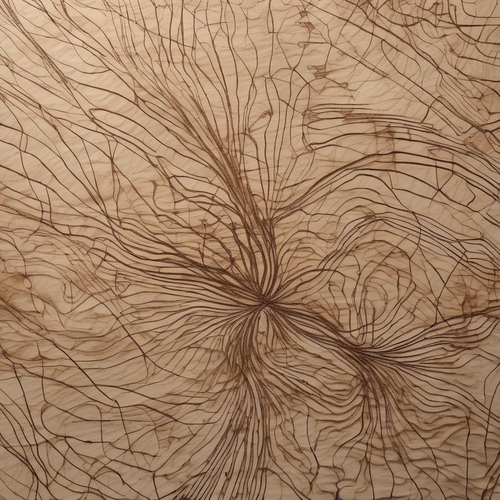 Ultra Realistic Photo Of A Coffee Stain On Notebook Paper