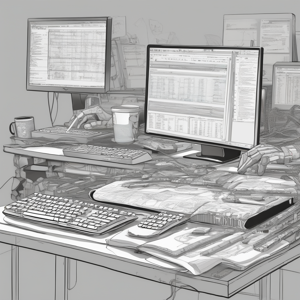 A Developer Inspecting Console Logs During A Frontend Bug Test Browser