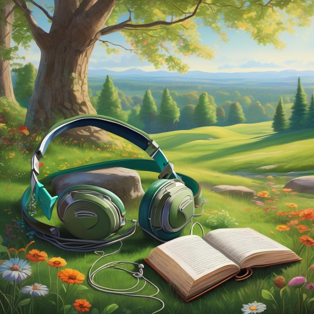 Ultra Realistic Photo Of A Woman Listening To Music With Closed Eyes