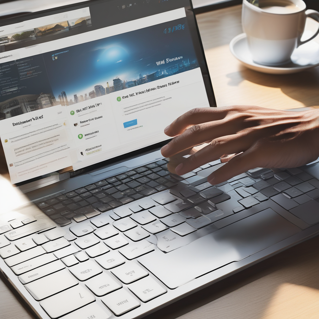 A Hand Using The Search Bar On A Homepage With Live Suggestions Natura