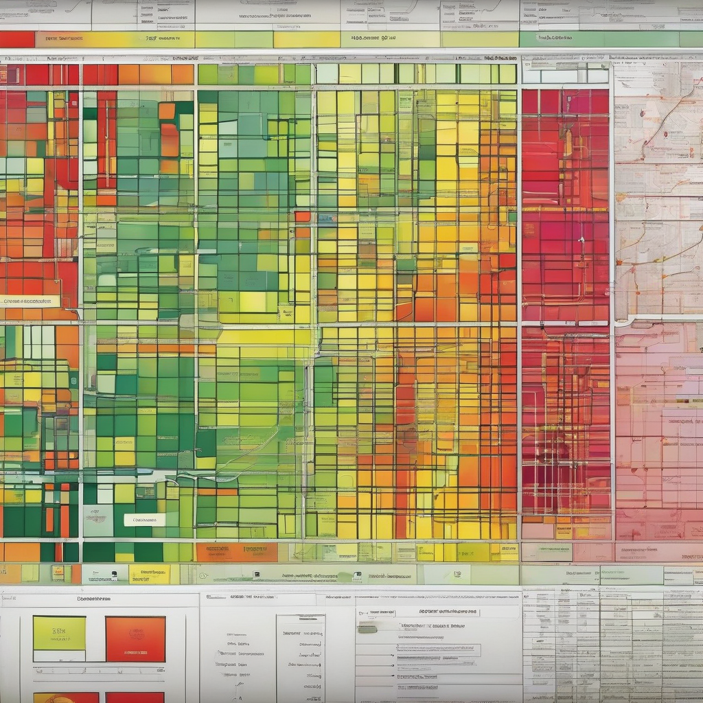 A Heatmap Overlay On A Webpage Showing Click Zones Vivid Color Scale U