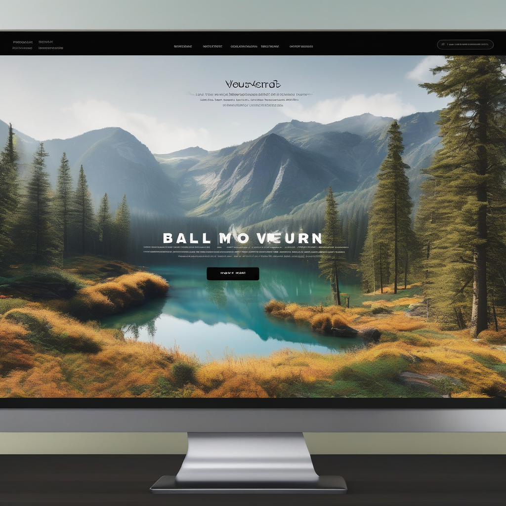 A Hero Section With Background Video Headline And Cta Text Overlay Web