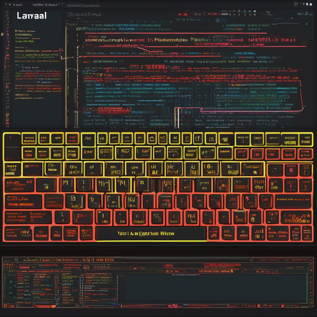 A Laravel Log File Open In Terminal With Syntax Highlighted Errors Foc