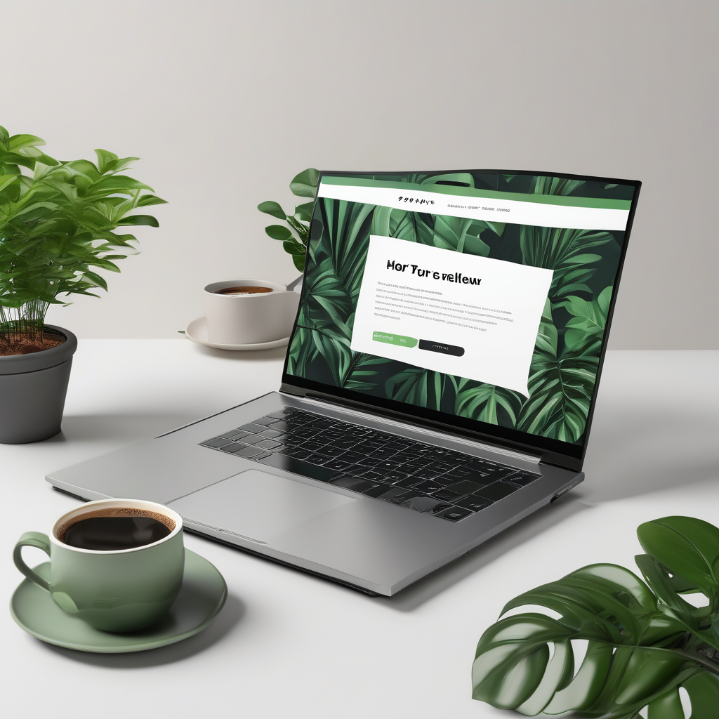 A Modern 404 Error Page Design Displayed On A Browser Window Clean And