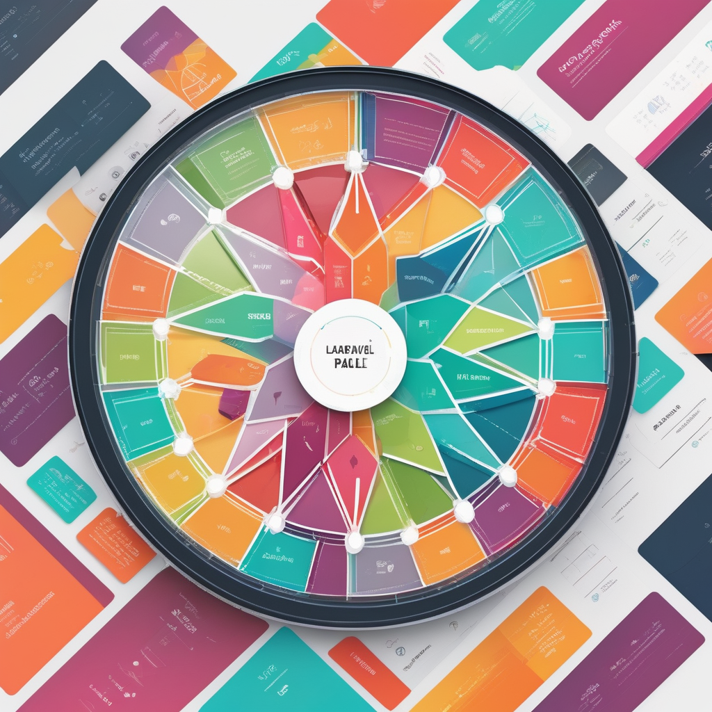 A Pie Chart Representing User Roles In A Laravel Admin Panel Color Leg