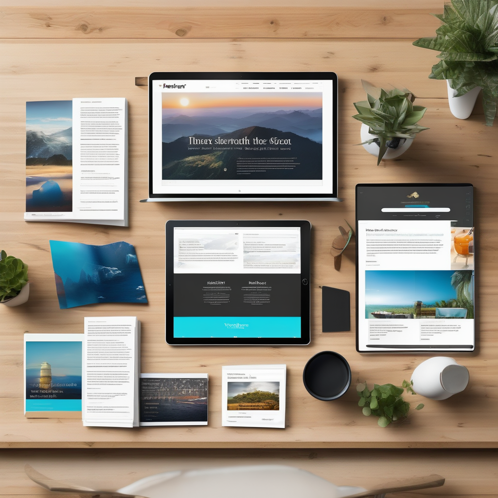 A Responsive Blog Layout With Sidebar Featured Image And Preview Text 