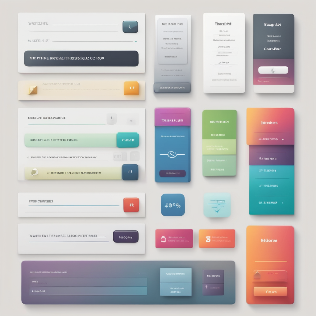 A Set Of Radio Buttons Checkboxes And Input Fields Styled In Tailwind 
