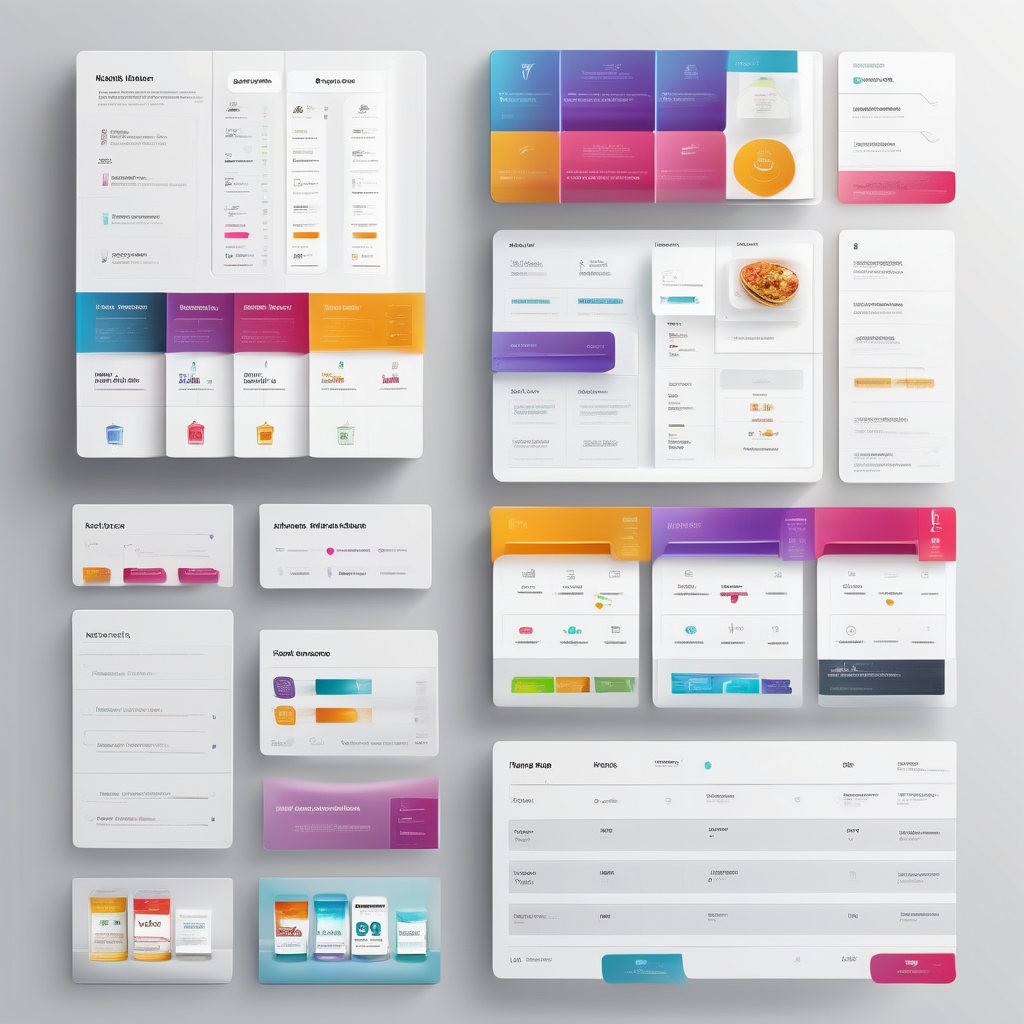 A Table Comparing Product Features On A Landing Page Clean White Grid 