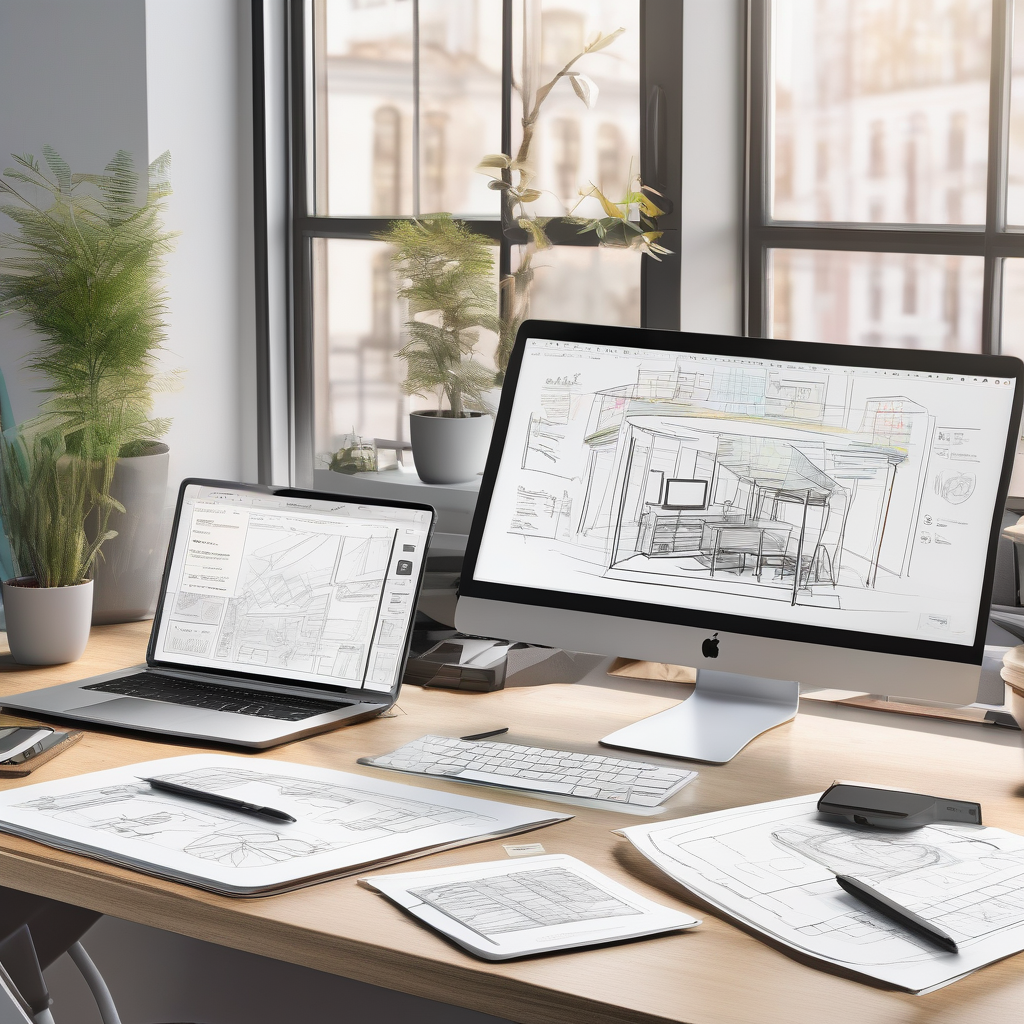 A Ux Designer Editing A Landing Page Wireframe On Figma Desk Details V