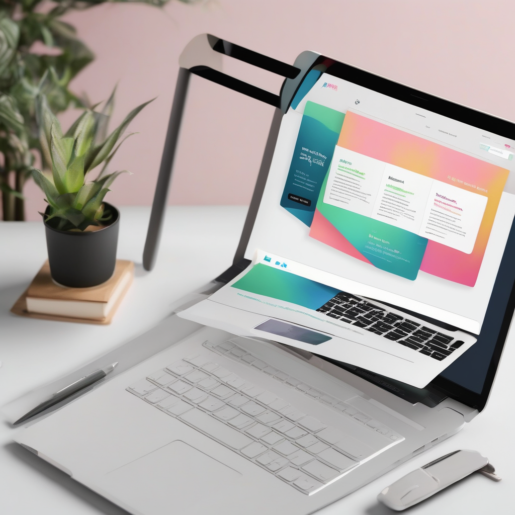 A Clean Newsletter Landing Page With A Centered Heading And Image Brig