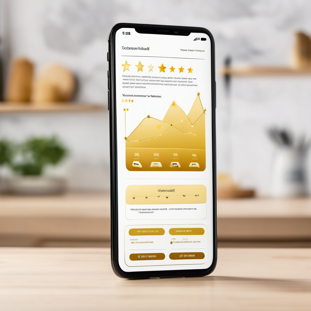 A Customer Leaving A Review Using A Star Rating System On A Product Pa