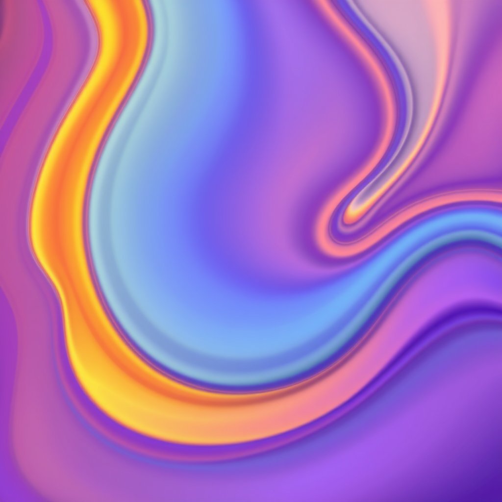 a smooth colorful gradient with flowing liquid shapes, highly detailed, 8k, professional photography, sharp focus