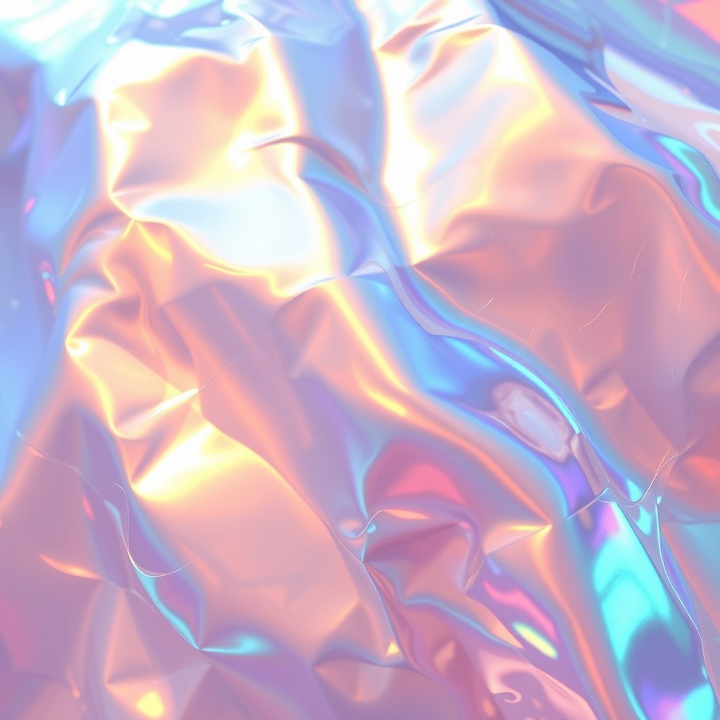 a holographic iridescent texture with light reflections, ultra realistic, crisp details, studio quality