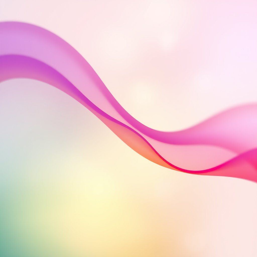 a smooth colorful gradient with flowing liquid shapes, soft natural light, shallow depth of field, bokeh