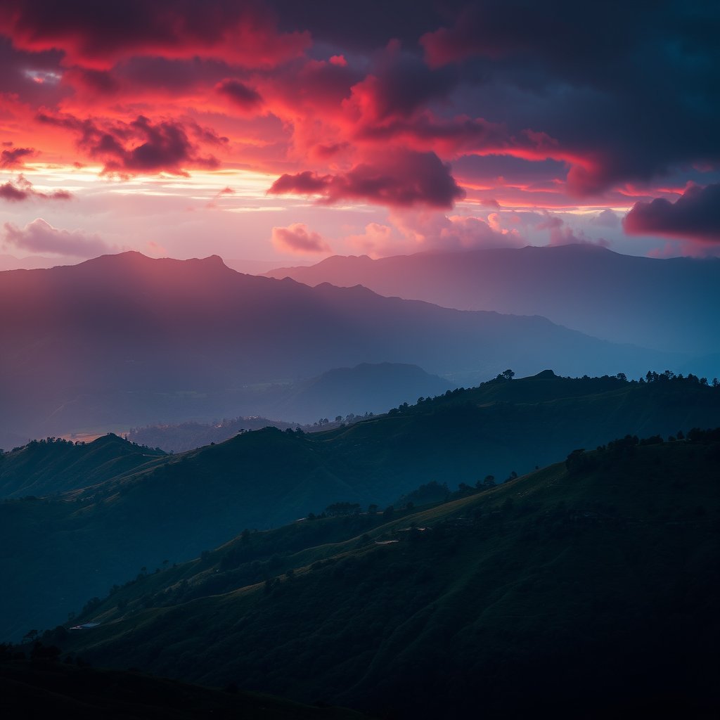 landscape wallpaper 10x16, cinematic lighting, vibrant colors, dramatic atmosphere