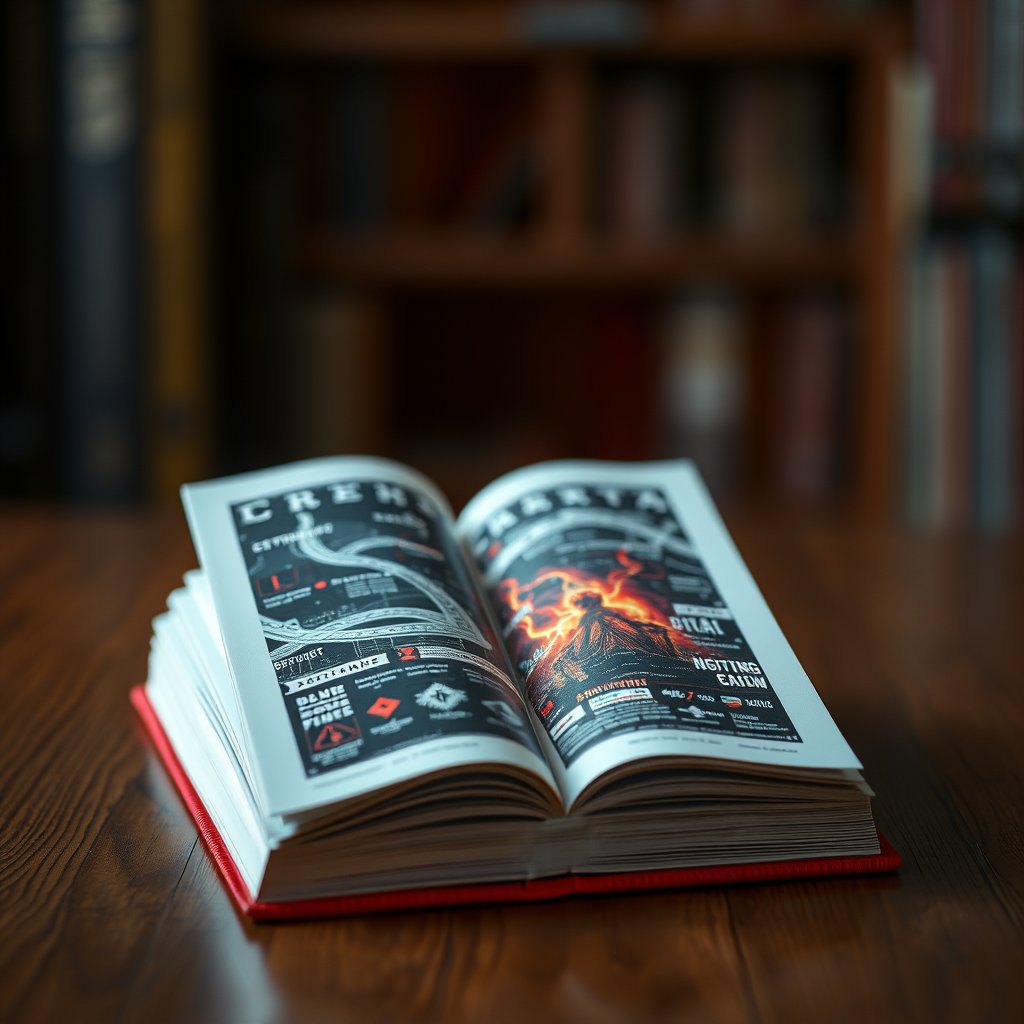 Digital electronic book cover, highly detailed, 8k, professional photography, sharp focus