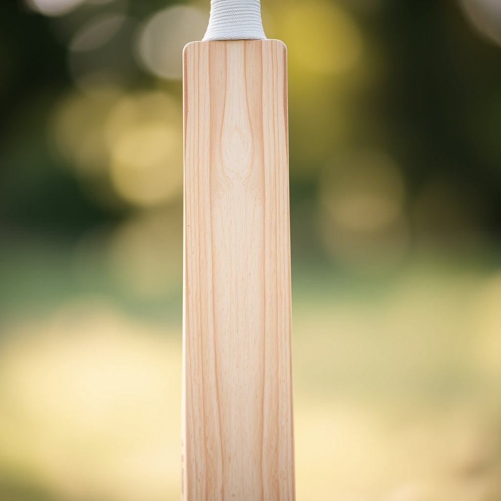 cricket bat, soft natural light, shallow depth of field, bokeh