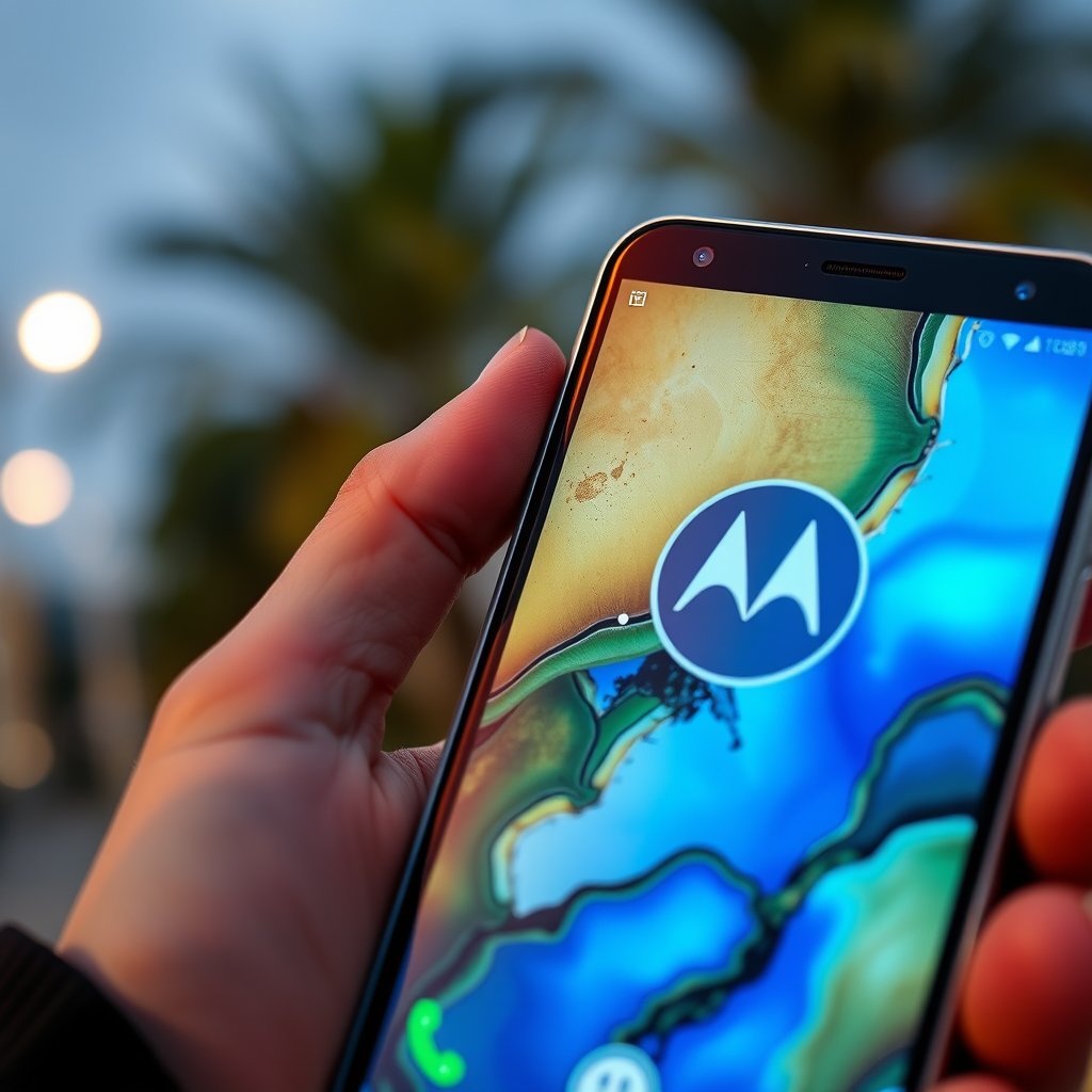 motorola brand smart
 phone images, ultra realistic, crisp details, studio quality